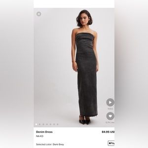 CUTE NA-KD Jean dress